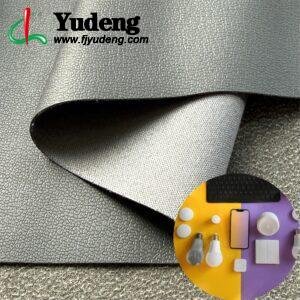 Black Faux Leather PU Leather Roll Material for Electronic Products (Camera, Radio, Game Machine, Remote Control etc.)