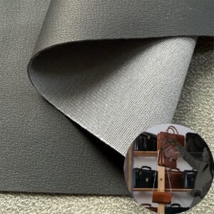 Black Artificial Leather PU Leather Roll Material for Bags and Suitcases (Handbags, Backpacks, Luggage Cases etc.)