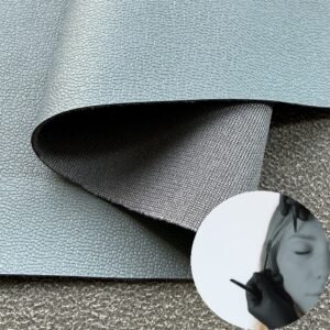 Blue Faux Leather PU Leather Roll Material for Massage Equipments Hair Styling Beauty Equipments