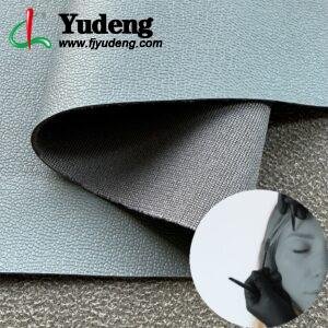 Blue Faux Leather PU Leather Roll Material for Massage Equipments Hair Styling Beauty Equipments