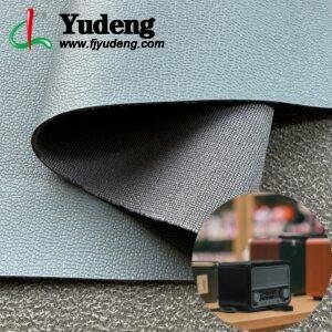 Blue Man Made Leather PU Leather Roll Material for Electronic Products (Camera, Radio, Game Machine, Remote Control etc.)