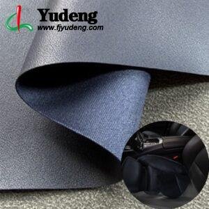Black Leatherette PU Leather Roll Material for Car Seats Automobile Interior