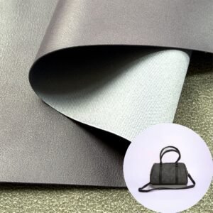 Purple PU Coated Fabric PU Leather Roll Material for Bags and Suitcases (Handbags, Backpacks, Luggage Cases etc.)