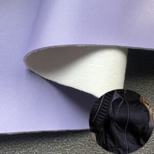 Purple Artificial Leather PU Leather Roll Material for Shoes and Clothes (Sandal, Label, Upper, Jacket etc.)