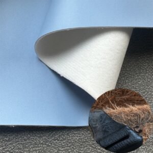 Blue Leatherette PU Leather Roll Material for Bags and Suitcases (Handbags, Backpacks, Luggage Cases etc.)