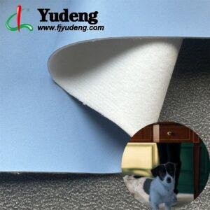 Blue Faux Leather PU Leather Roll Material for Desk Pads Table Protection Mats