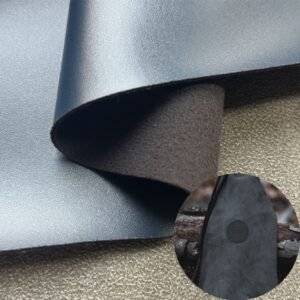 Dark Blue Fake Leather PU Leather Roll Material for Electronics Portable Bags (Earphone Bags, USB Cable Bags etc.)