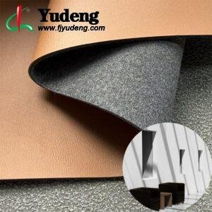Brown China Polyurethane Leather PU Leather Roll Material for Upholstery Furniture or Decoration (Sofas, Beds, Cabinets, Interior Wall etc.)