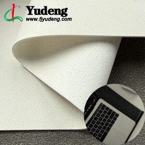 White Rexine PU Leather Roll Material for Desk Pads Table Protection Mats