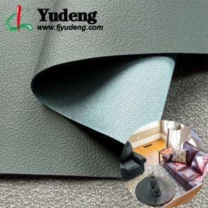Green PU Coated Fabric PU Leather Roll Material for Upholstery Furniture or Decoration (Sofas, Beds, Cabinets, Interior Wall etc.)