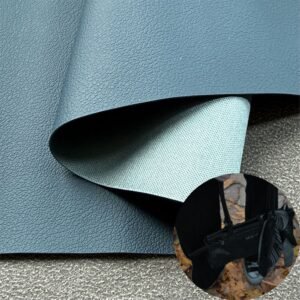 Blue Imitation Leather PU Leather Roll Material for Bags and Suitcases (Handbags, Backpacks, Luggage Cases etc.)
