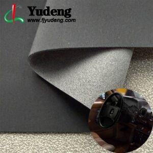 Black Leatherette PU Leather Roll Material for Car Seats Automobile Interior