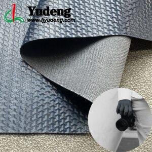 Dark Blue Faux Leather PU Leather Roll Material for Electronic Products (Camera, Radio, Game Machine, Remote Control etc.)
