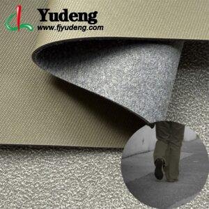 Camel Color Artificial Leather PU Leather Roll Material for Shoe Material Footwear Component (Injection Molding)