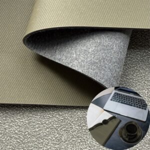 Green Leather Fabric PU Leather Roll Material for Desk Pads Table Protection Mats