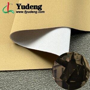 Brown China Polyurethane Leather PU Leather Roll Material for Package Box Surface Cover (Jewelry Box, Cosmetic Box, Electronics Box etc.)