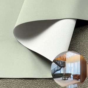 Gray Vegan Leather PU Leather Roll Material for Upholstery Furniture or Decoration (Sofas, Beds, Cabinets, Interior Wall etc.)