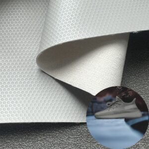 Gray Man Made Leather PU Leather Roll Material for Shoe Material Footwear Component (Injection Molding)