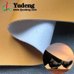 Orange Rexine Leather PU Leather Roll Material for Shoes and Clothes (Sandal, Label, Upper, Jacket etc.)