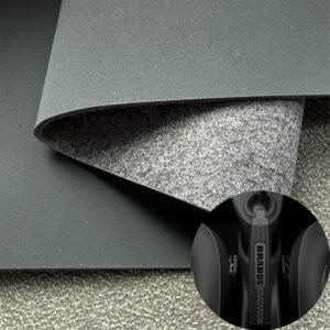 Gray Artificial Leather PU Leather Roll Material for Car Seats Automobile Interior