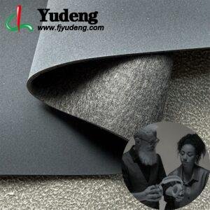 Dark Blue Imitation Leather PU Leather Roll Material for Headphone Earpads (Digital Device Body Contact Pads)