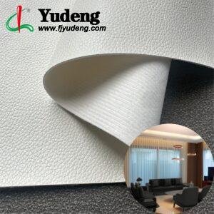 Beige Faux Leather PU Leather Roll Material for Upholstery Furniture or Decoration (Sofas, Beds, Cabinets, Interior Wall etc.)