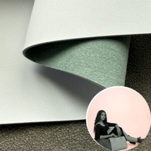 White Rexine Roll PU Leather Roll Material for Bags and Suitcases (Handbags, Backpacks, Luggage Cases etc.)