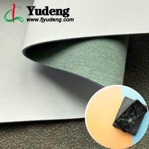 White Synthetic Leather PU Leather Roll Material for Screen Printing or Embroidery
