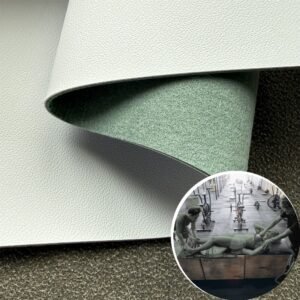 White Man Made Leather PU Leather Roll Material for Therapy Equipment