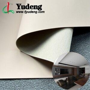 Beige Vegan Leather PU Leather Roll Material for Upholstery Furniture or Decoration (Sofas, Beds, Cabinets, Interior Wall etc.)