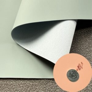 Green Leatherette PU Leather Roll Material for Package Box Surface Cover (Jewelry Box, Cosmetic Box, Electronics Box etc.)