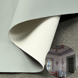 Gray Synthetic Leather PU Leather Roll Material for Upholstery Furniture or Decoration (Sofas, Beds, Cabinets, Interior Wall etc.)