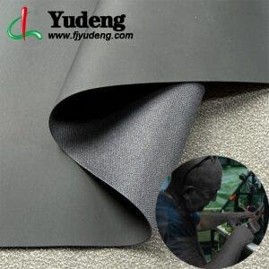 Black Artificial Leather PU Leather Roll Material for Electronic Products (Camera, Radio, Game Machine, Remote Control etc.)