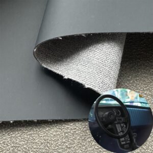 Dark Blue Synthetic Leather PU Leather Roll Material for Car Seats Automobile Interior