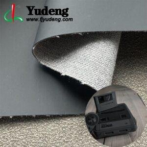 Dark Blue Synthetic Leather PU Leather Roll Material for Electronic Products (Camera, Radio, Game Machine, Remote Control etc.)