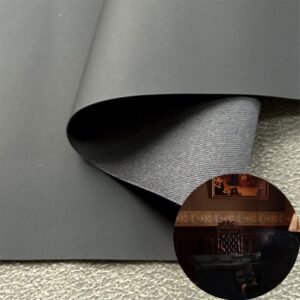 Dark Blue Vegan Leather PU Leather Roll Material for Upholstery Furniture or Decoration (Sofas, Beds, Cabinets, Interior Wall etc.)
