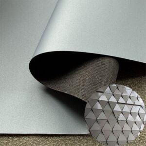 Blue Environmental Leather PU Leather Roll Material for InteriorWall
