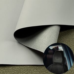 Rollo de piel sintética de poliuretano (PU) color púrpura, ideal para tapizar muebles o decorar (sofás, camas, armarios, paredes interiores, etc.).