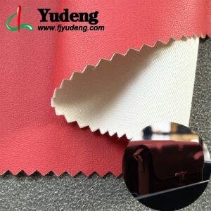 Red Artificial Leather PU Leather Roll Material for Bags and Suitcases (Handbags, Backpacks, Luggage Cases etc.)