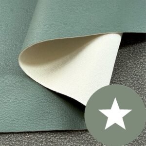 Green Vegan Leather PU Leather Roll Material for JewelryBox