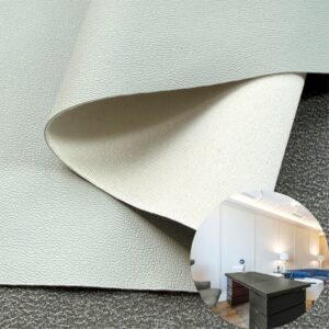 Gray PU Rexine Roll PU Leather Roll Material for Upholstery Furniture or Decoration (Sofas, Beds, Cabinets, Interior Wall etc.)