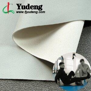 Gray Vegan Leather PU Leather Roll Material for Rehabilitation Equipment