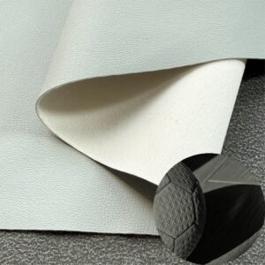 Light Blue Leatherette PU Leather Roll Material for Sporting Balls (Soccer Balls, Footballs, Volleyballs etc.)