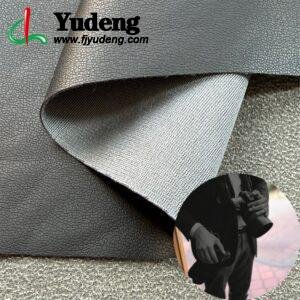 Black Artificial Leather PU Leather Roll Material for Electronic Products (Camera, Radio, Game Machine, Remote Control etc.)