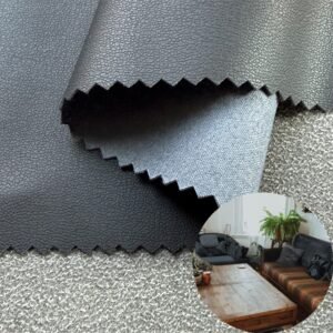Black PU Rexine Roll PU Leather Roll Material for Upholstery Furniture or Decoration (Sofas, Beds, Cabinets, Interior Wall etc.)