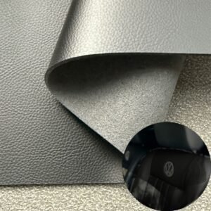 Black Imitation Leather PU Leather Roll Material for Car Seats Automobile Interior