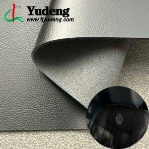 Black Imitation Leather PU Leather Roll Material for Car Seats Automobile Interior