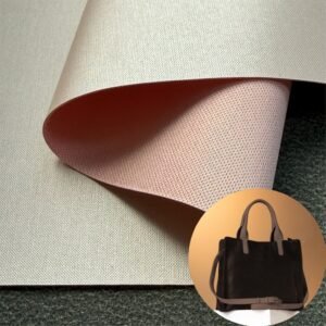 Pink Artificial Leather PU Leather Roll Material for Bags and Suitcases (Handbags, Backpacks, Luggage Cases etc.)