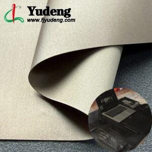 Beige Synthetic Leather PU Leather Roll Material for Desk Pads Table Protection Mats