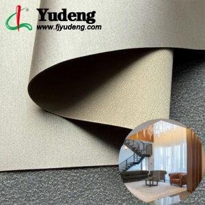 Beige Vegan Leather PU Leather Roll Material for Upholstery Furniture or Decoration (Sofas, Beds, Cabinets, Interior Wall etc.)